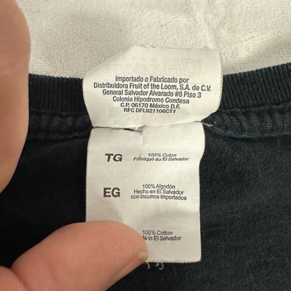 Snapcat Cat Graphic Tee Black Fruit Of The Loom Heavy Cotton Size XL - Picture 5 of 6